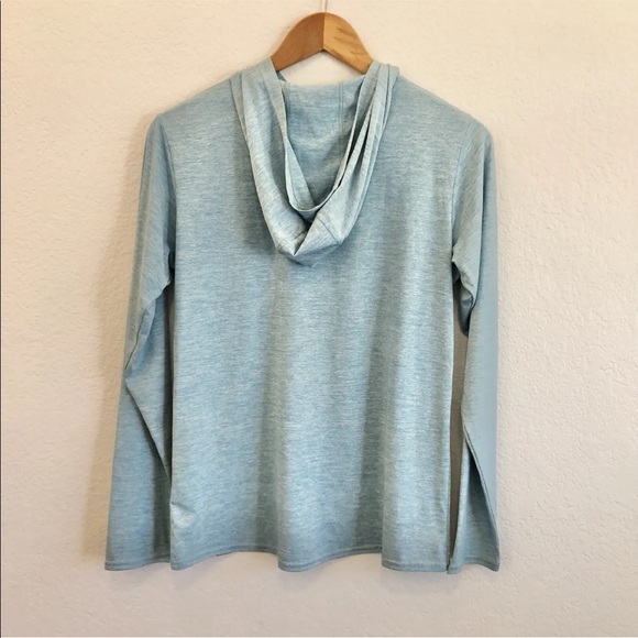 Patagonia Capilene Cool Daily Hoodie Men's Size medium Abalone Blue - Picture 5 of 6